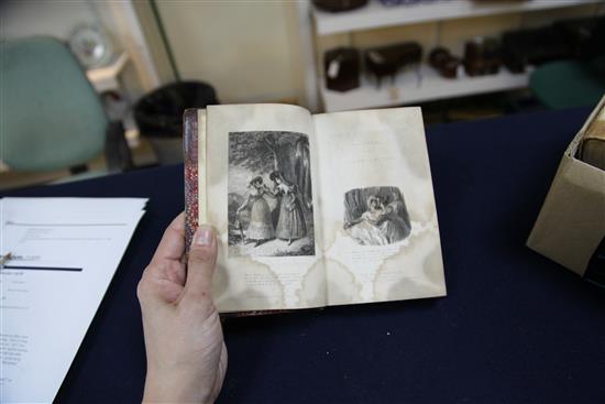 AUSTEN, Jane, Novels by Miss Jane Austen, Richard Bentley, 1833 in three volumes, and one vol. 1837 foxing, chips and one loss to spine